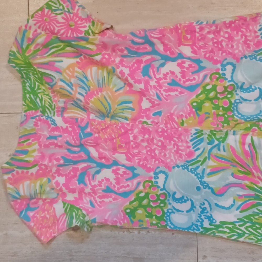 Lilly Pulitzer Multi-Colored Floral Design Dress - Picture 7 of 7